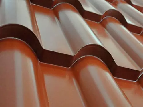 металлочерепица полиэстер optima grand line