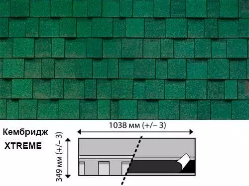 мягкая черепица кембридж от iko