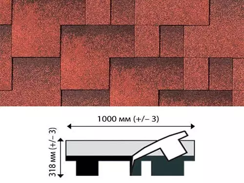 Гибкая битумная черепица Скайлайн от Iko