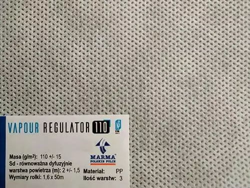 Пароизоляционная мембрана MARMA Vapour Regulator