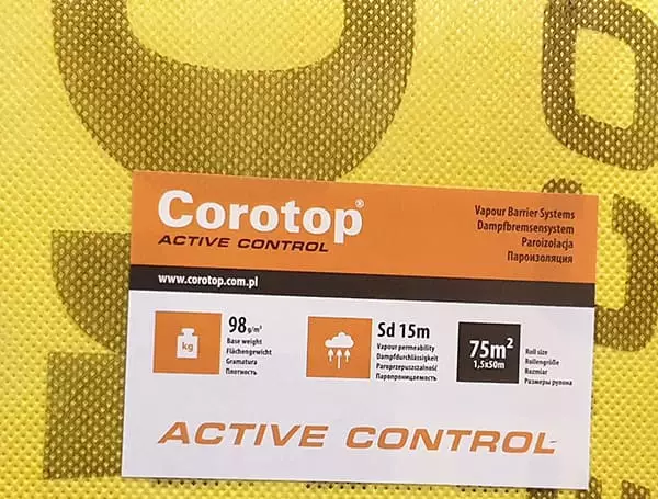 Пароизоляция Corotop Active Control