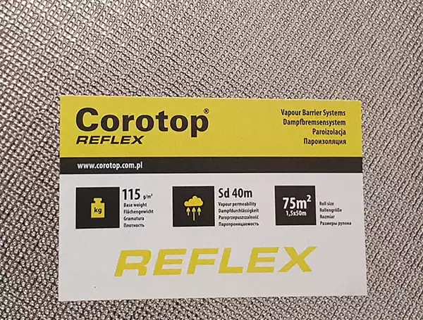 Пароизоляция Corotop Reflex 115