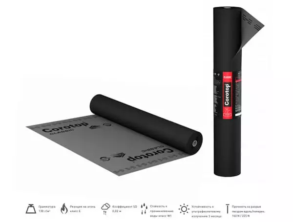 Гидроизоляционная мембрана Corotop Classic 130
