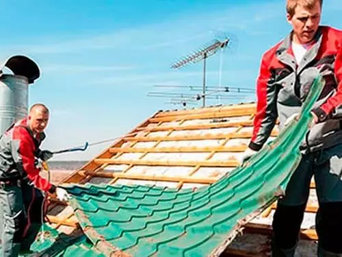 Замена кровли крыши