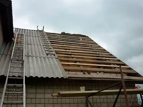 Замена кровли крыши