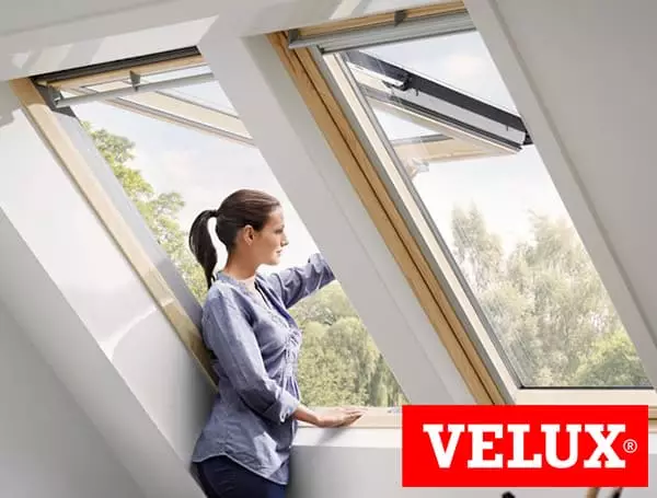 мансардное окно velux премиум