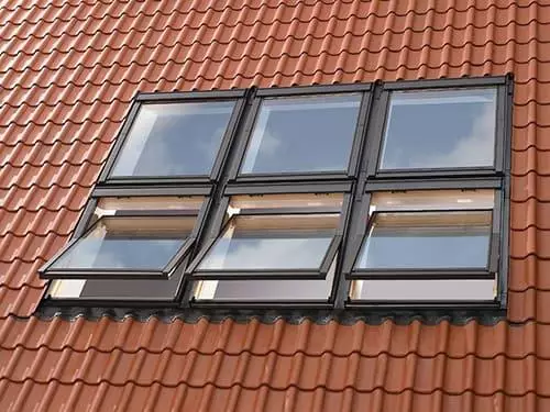 мансардные окна velux стандарт комбинации