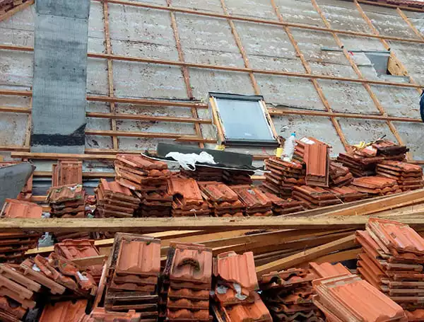 Капитальный ремонт черепичной кровли