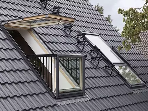 мансардное окно velux премиум