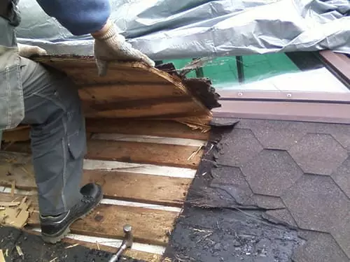 Ремонт гибкой битумной черепицы в Минске и области