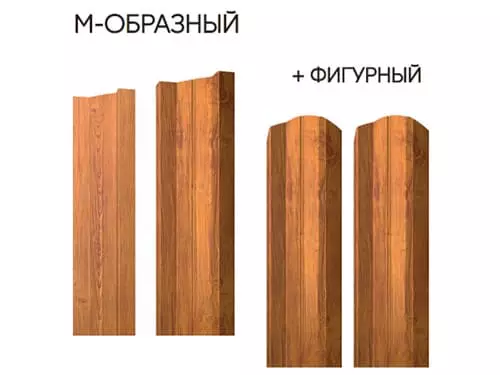 металлический штакетник м-образный гранд лайн