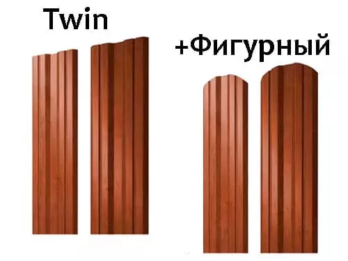 металлический штакетник twin гранд лайн