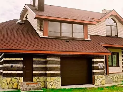 гибкая битумная (мягкая) черепица ницца от Docke