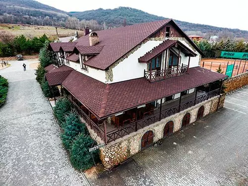 гибкая битумная (мягкая) черепица сота от Docke