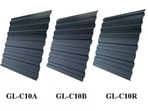 металлопрофиль (профнастил) gl-c 10 от grand line