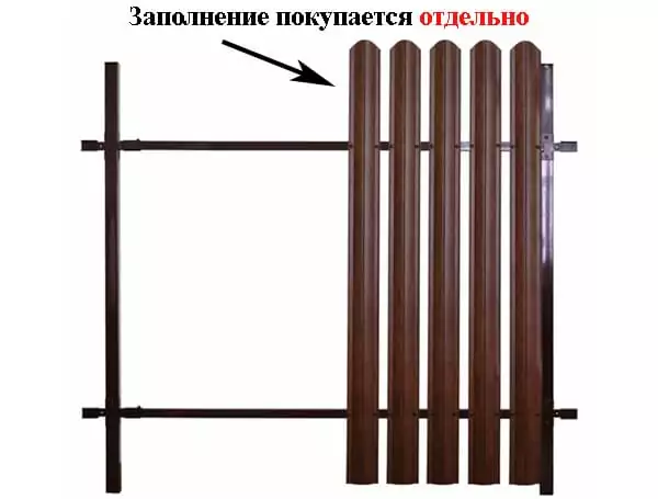 Модульное ограждение Эконом производства Grand Line