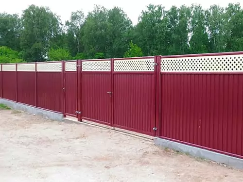 распашные ворота