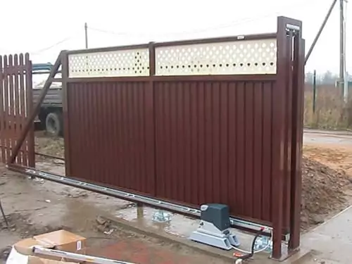 откатные ворота эстет плюс гранд лайн