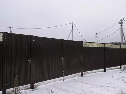 распашные ворота и калитки эстет гранд лайн