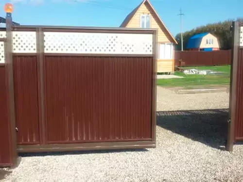 откатные ворота эстет плюс гранд лайн