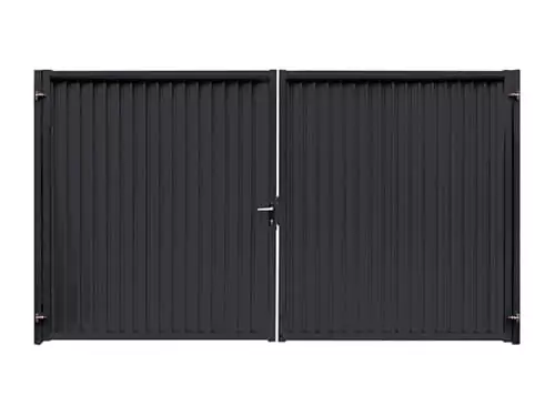 распашные ворота и калитки эстет гранд лайн