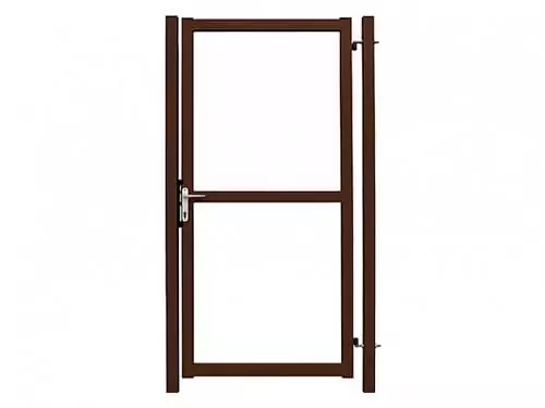 распашные ворота и калитки эконом гранд лайн