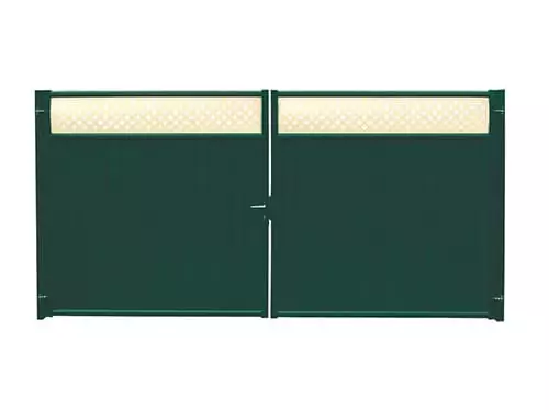 распашные ворота и калитки эстет плюс гранд лайн