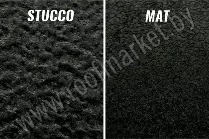 Модульная металлочерепица Aluminium Hydro STUCCO/MAT производства Blachotrapez производства Hydro (Норвегия)