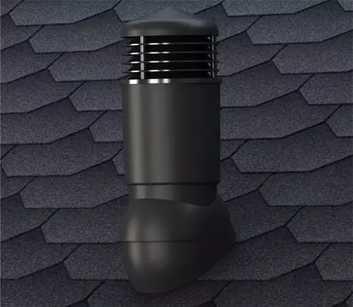 вентиляционный выход Wirplast Plus Standart К81 изолированный D125 для гибкой битумной мягкой черепицы
