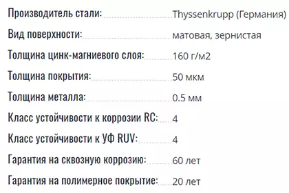Модульная металлочерепица Pladur Wrinkle Mat Plus производства Blachotrapez производства Thyssenkrupp