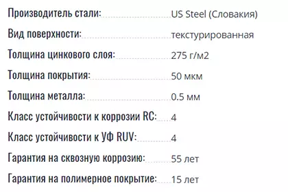 Модульная металлочерепица Superior HB производства Blachotrapez производства US Steel (Словакия)