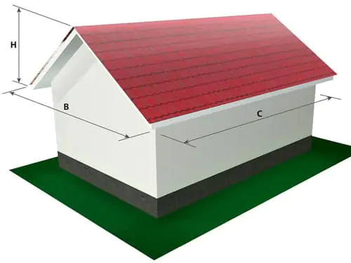 металлочерепица размеры листа