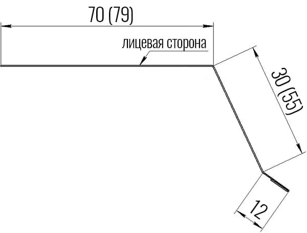 Планка капельника конденсата